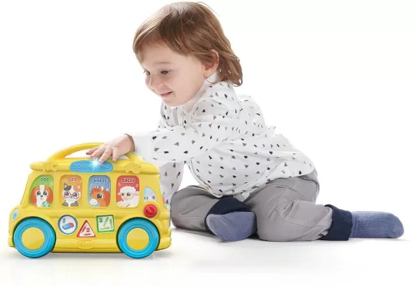 Clearance Chicco Autocarro Escolar Bilingue