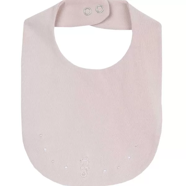 Cheap Chicco Babete Com Bordado Rosa M ©Dio