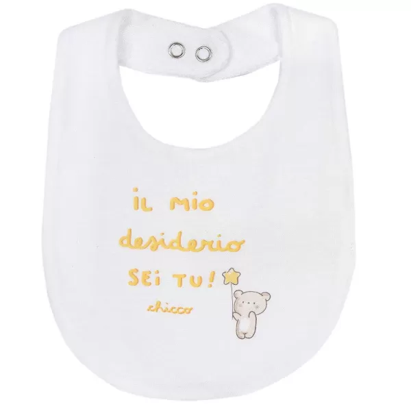 Cheap Chicco Babete Estampado Branco