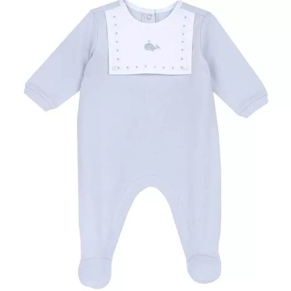 Shop Chicco Babygrow Aberto Na Perna Azul M ©Dio-025