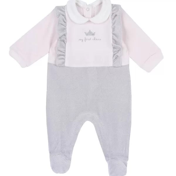 Shop Chicco Babygrow Aberto Na Perna