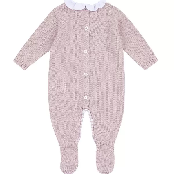 Outlet Chicco Babygrow Aberto Na Perna Rosa M ©Dio