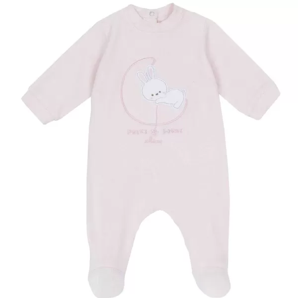 Flash Sale Chicco Babygrow Aberto Nas Costas Rosa Claro