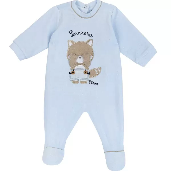 New Chicco Babygrow Aberto Nas Costas