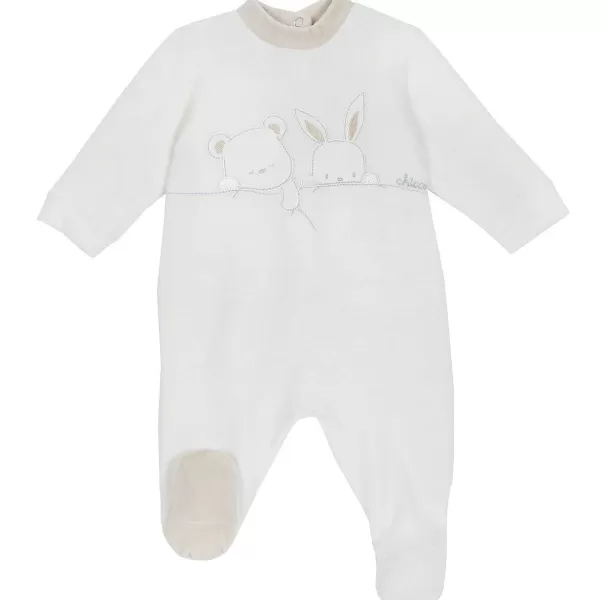 New Chicco Babygrow Aberto Nas Costas Cr