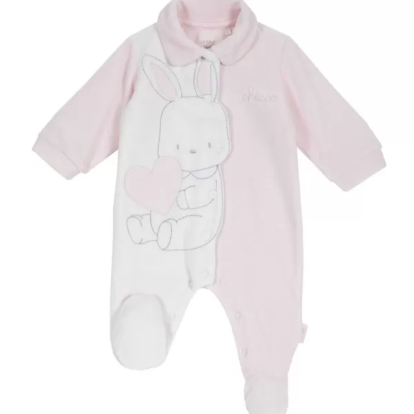 Discount Chicco Babygrow Aberto Nas Costas Rosa Claro