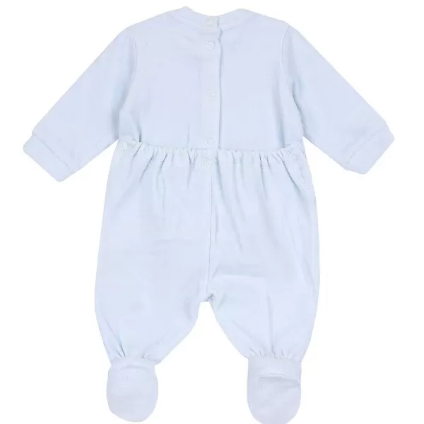 Sale Chicco Babygrow Aberto Nas Costas Azul Claro-021