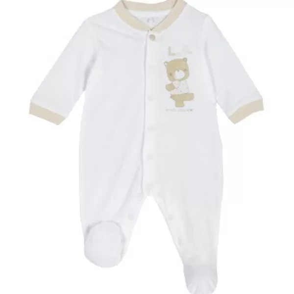 Flash Sale Chicco Babygrow Abertura Frontal Branco