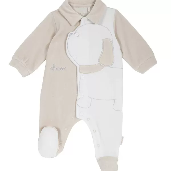 Shop Chicco Babygrow Abertura Frontal Cr