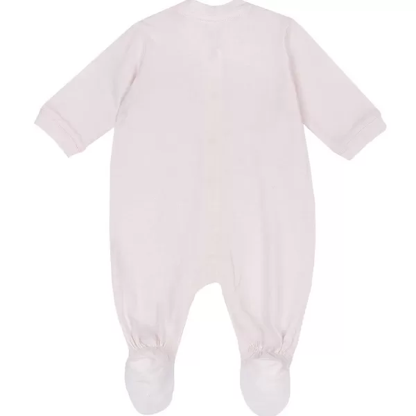 Shop Chicco Babygrow Abertura Frontal Rosa Claro