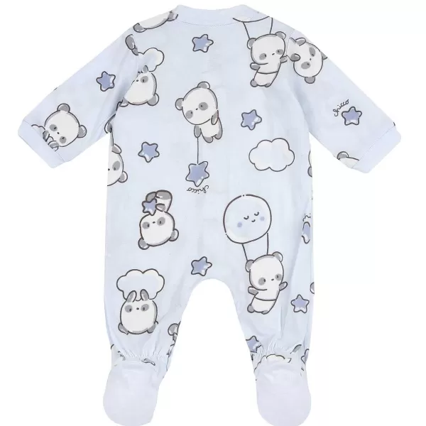 Store Chicco Babygrow Abertura Frontal Azul Impresso-026