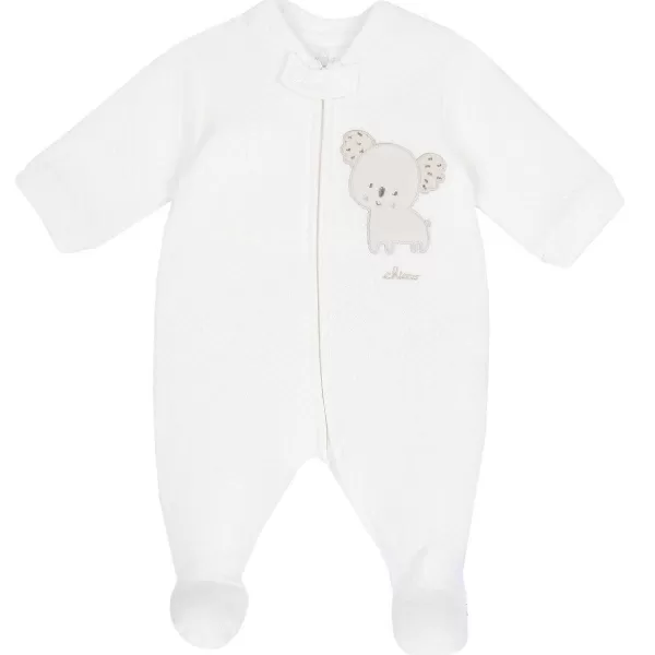 Discount Chicco Babygrow Com Abertura Frontal Cr