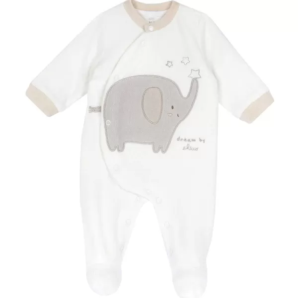 Clearance Chicco Babygrow Com Abertura Frontal Cr