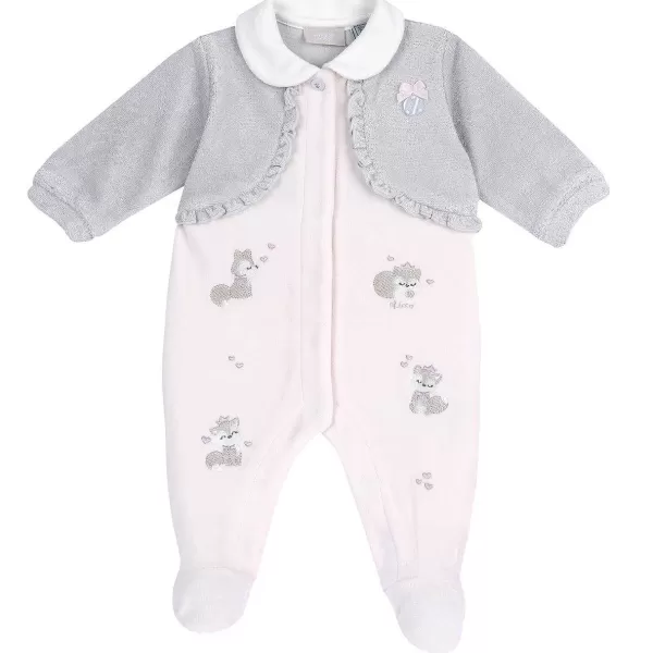 New Chicco Babygrow Com Abertura Frontal