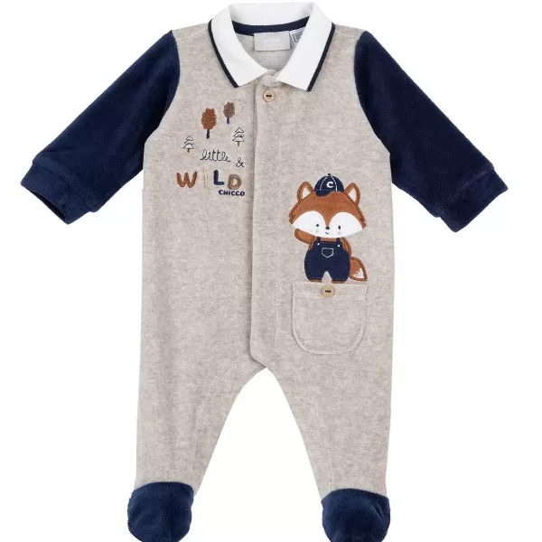 Sale Chicco Babygrow Com Abertura Frontal