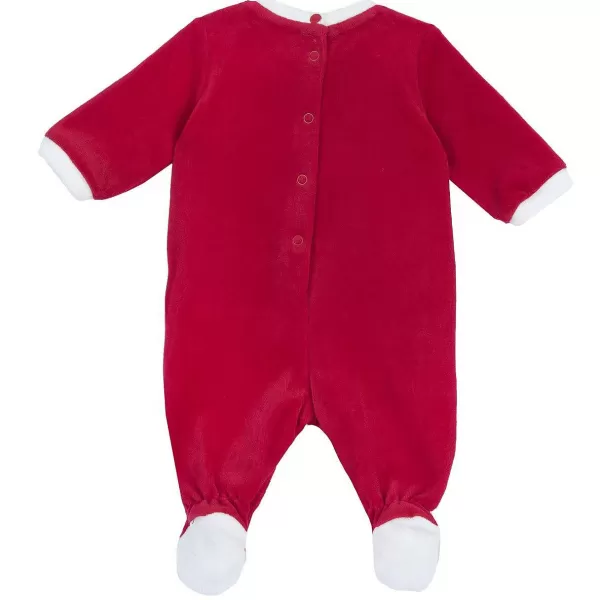 Fashion Chicco Babygrow De Natal Aberto Na Perna