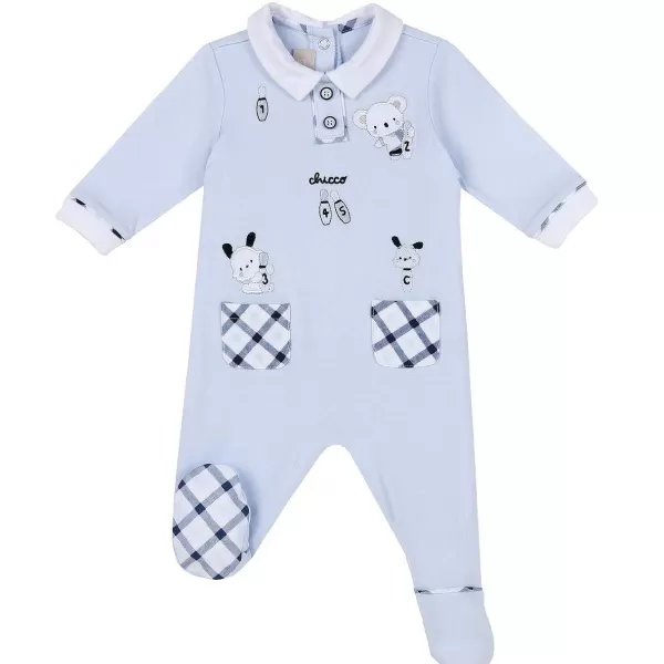 Cheap Chicco Babygrow Xadrez - Algod O Sustent Vel