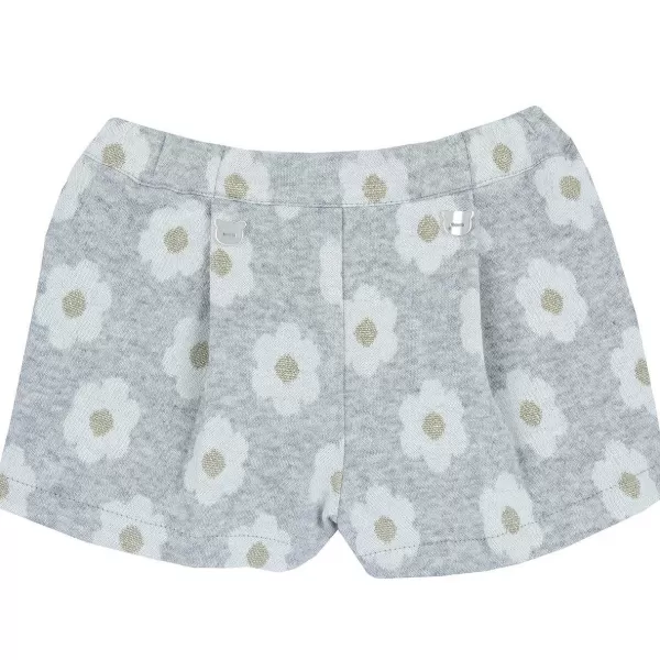 Fashion Chicco Bermudas Com Margaridas