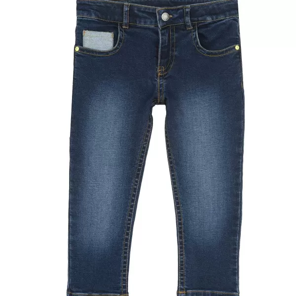 Flash Sale Chicco Cal As El Sticas Com Efeito Denim