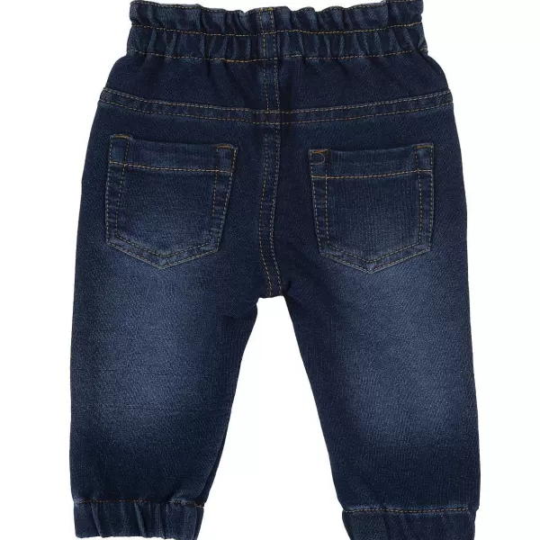 Outlet Chicco Cal As El Sticas Com Efeito Denim