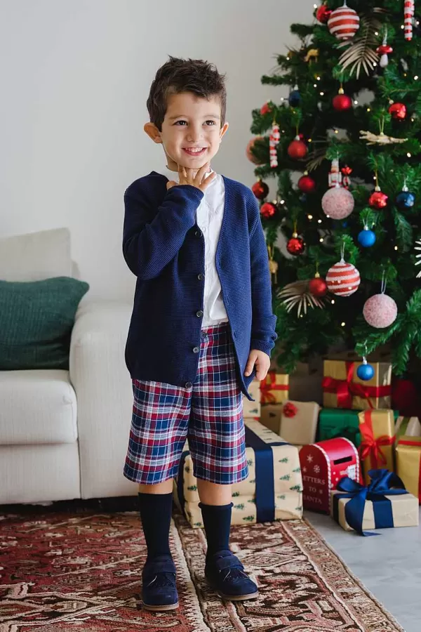 Shop Chicco Cal Es De Flanela Com Padr O Tartan