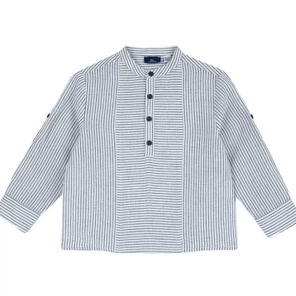 Best Chicco Camisa Com Gola Mandarim