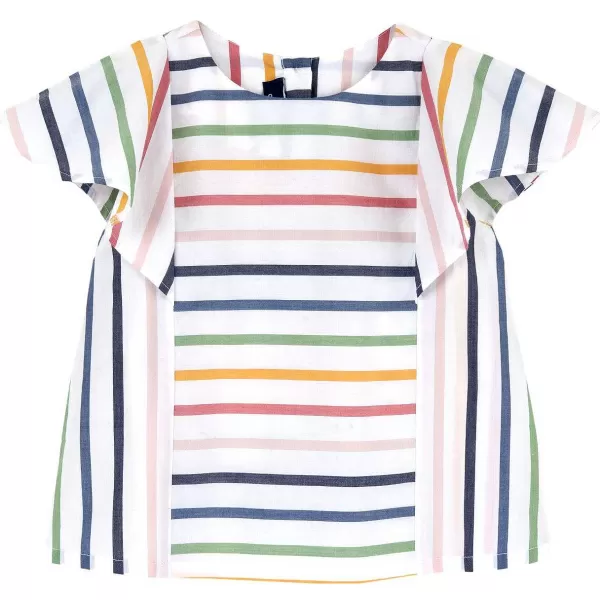 Best Sale Chicco Camisa Com Padr O De Riscas Coloridas
