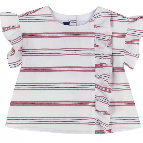 Outlet Chicco Camisa Com Padr O Riscas E Folhos