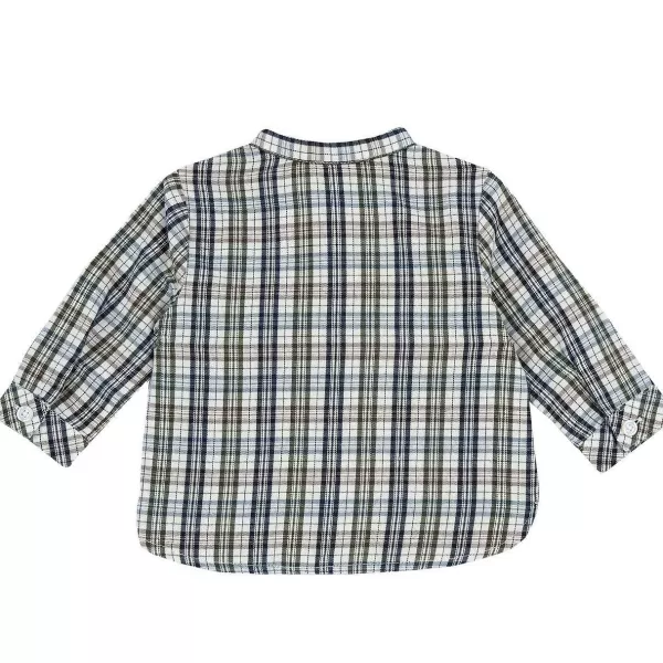 Sale Chicco Camisa Xadrez Manga Longa