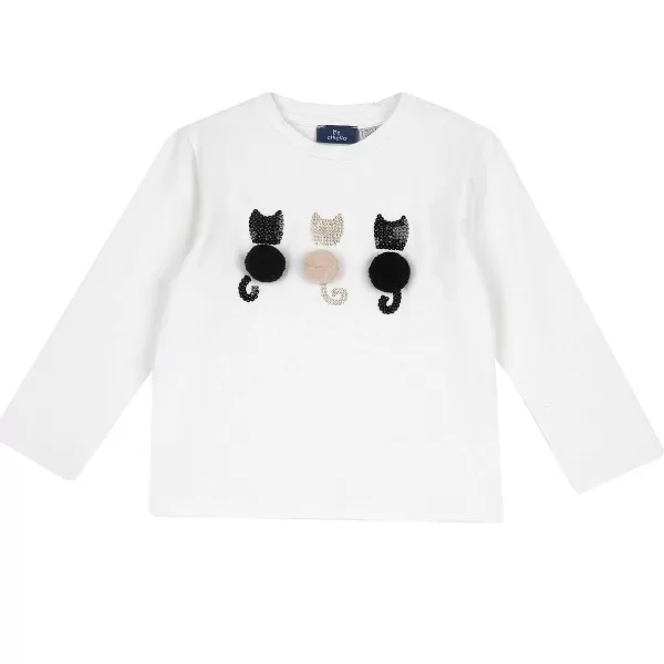 Hot Chicco Camiseta Gatinho