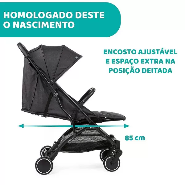 Store Chicco Carrinho Trolley Me Light Grey