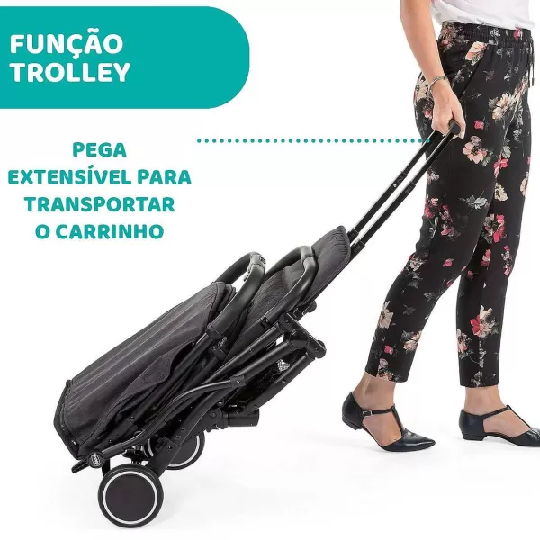 Store Chicco Carrinho Trolley Me Light Grey