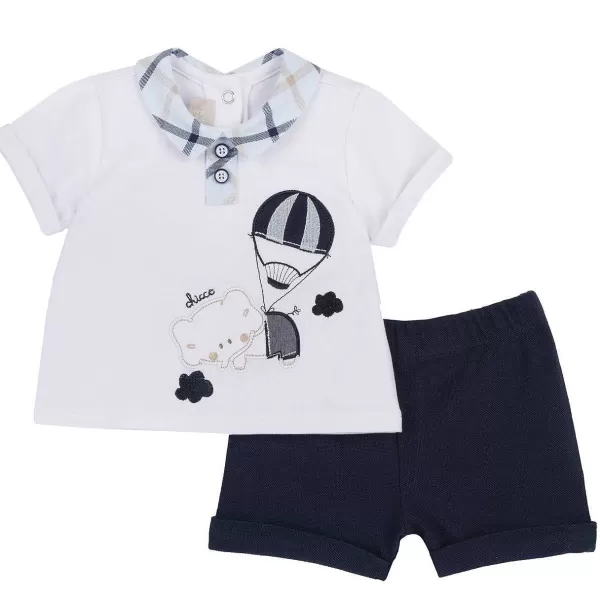 Sale Chicco Conjunto Com T-Shirt E Cal Es