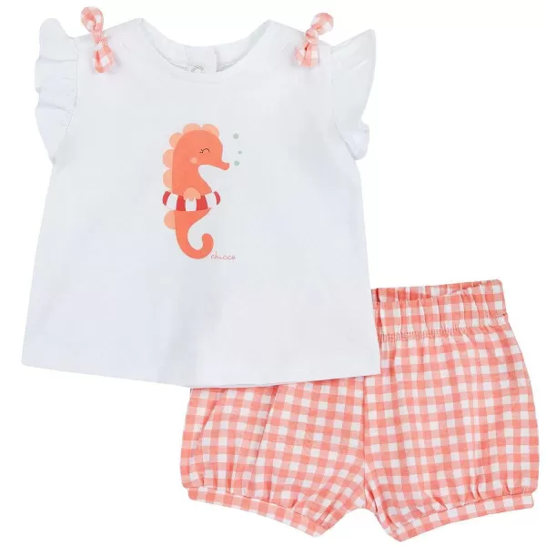 Sale Chicco Conjunto De Praia T-Shirt E Cal Es