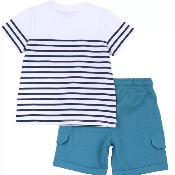 Fashion Chicco Conjunto De Praia T-Shirt E Cal Es