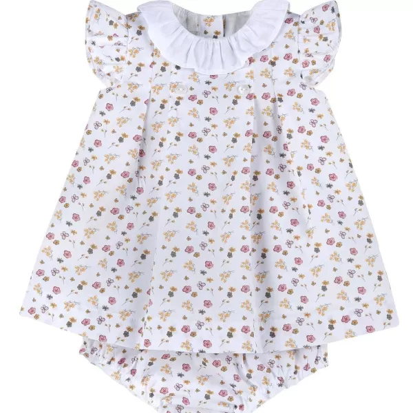 Cheap Chicco Conjunto Vestido E Coulotte Com Motivos Florais