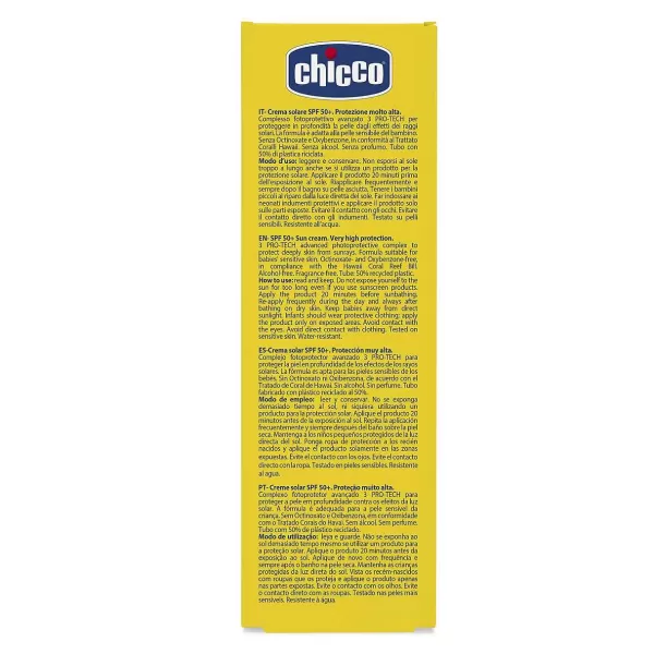 Discount Chicco Creme Solar Spf50+ 75Ml