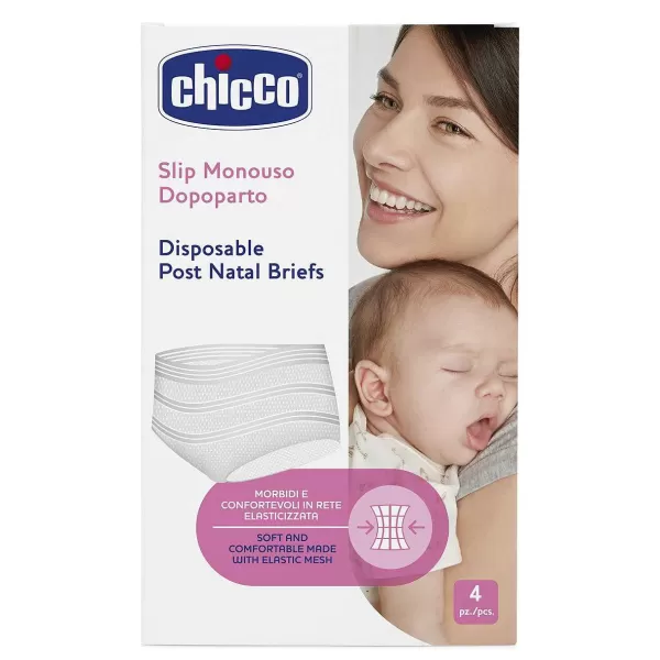 New Chicco Cuecas Monouso Pós-parto Em Rede El Stica