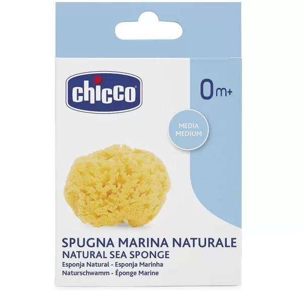 New Chicco Esponja Marinha Natural - M Dia