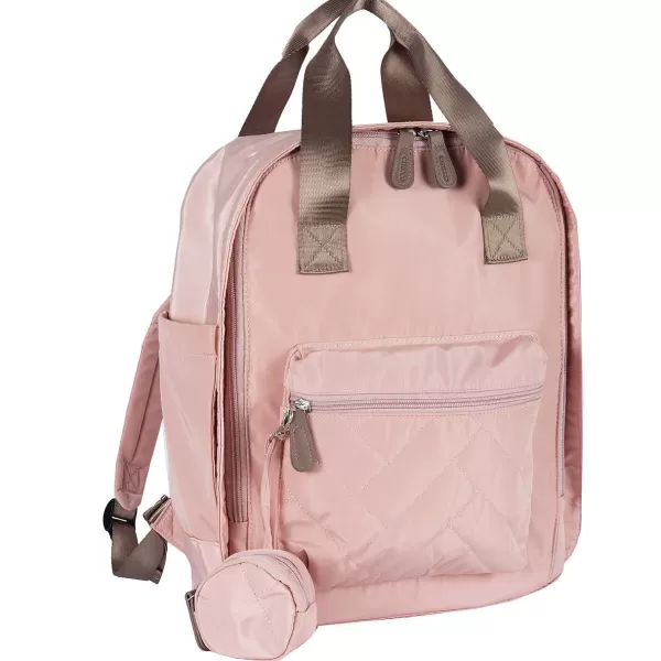 Online Chicco Mochila Em Tecido Rosa M ©Dio