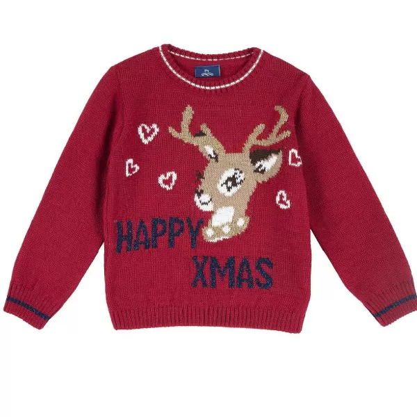 Outlet Chicco Pullover De Tricot Com Mistura De L Natal