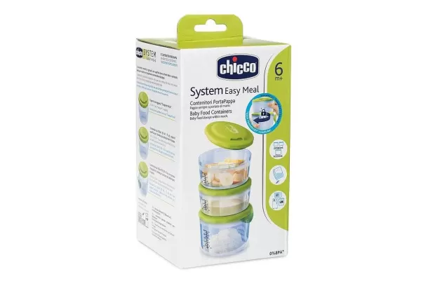 Sale Chicco Recipientes Para A Papa Easy Meal 6M+