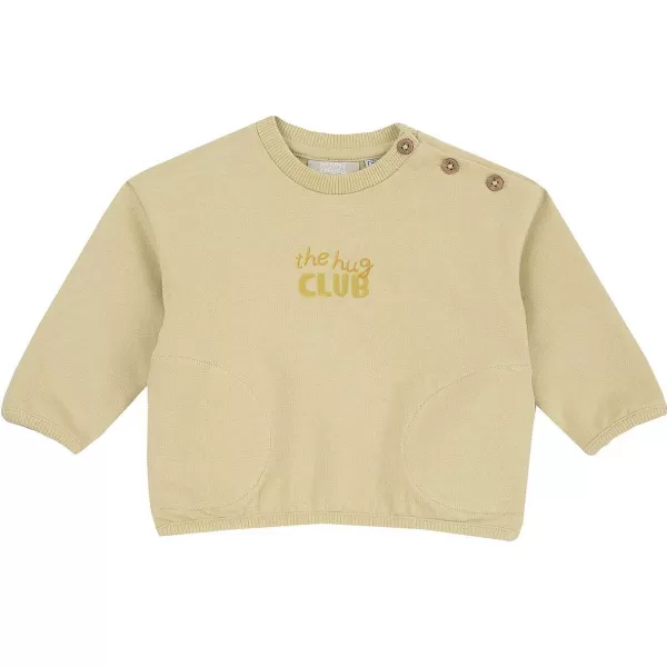 Cheap Chicco Sweatshirt Com Gr Ficos Amarelo Claro