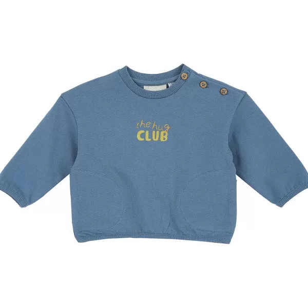 Sale Chicco Sweatshirt Com Gr Ficos Azul M ©Dio-025