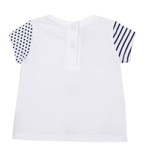 Store Chicco T-Shirt Bolinhas E Riscas