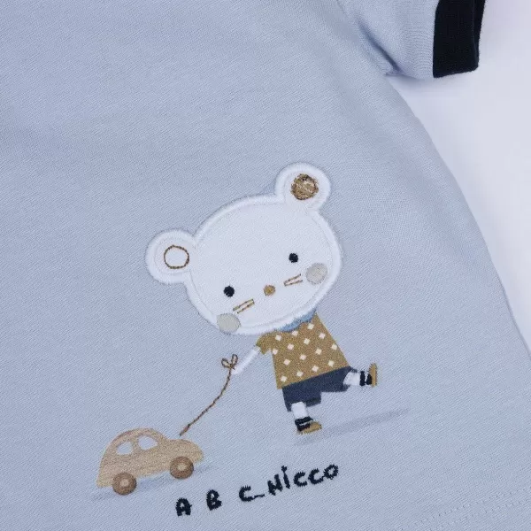 Best Sale Chicco T-Shirt Com Beb Ursinho