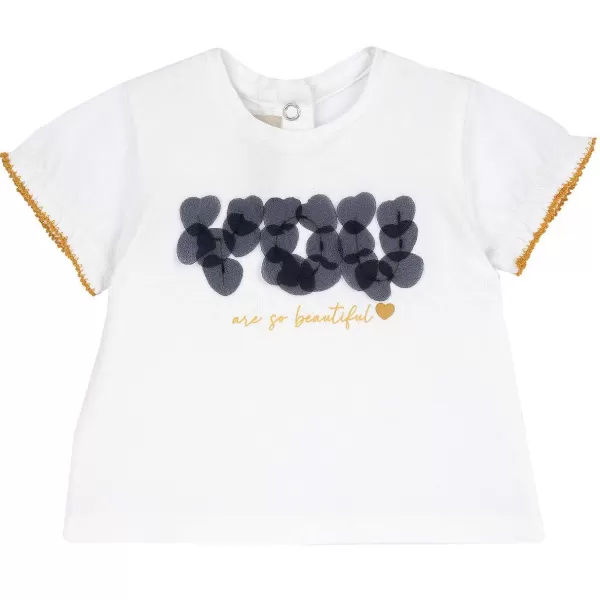 Clearance Chicco T-Shirt Com Estampa E Apliques