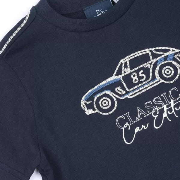 Clearance Chicco T-Shirt Com Estampagem Carro