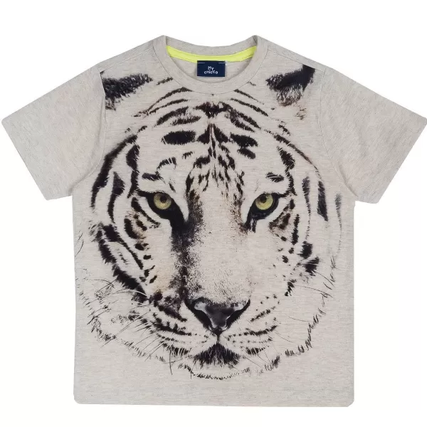 Sale Chicco T-Shirt Com Estampagem De Tigre