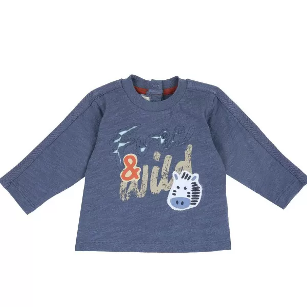 Outlet Chicco T-Shirt Com Estampagem Free Wild